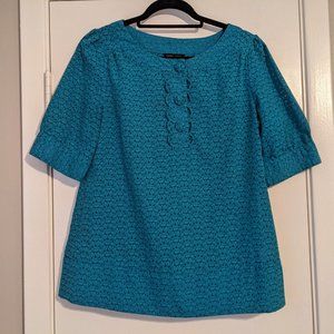 Banana Republic 3/4 sleeve blouse early 2000s